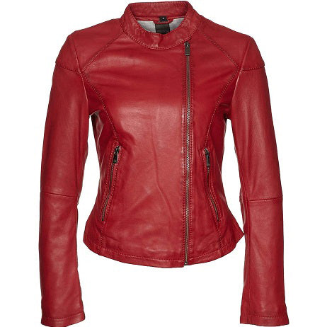 Women Genuine Leather Jacket  (Free Home Delivery Within 7 To 10 Days Worldwide)