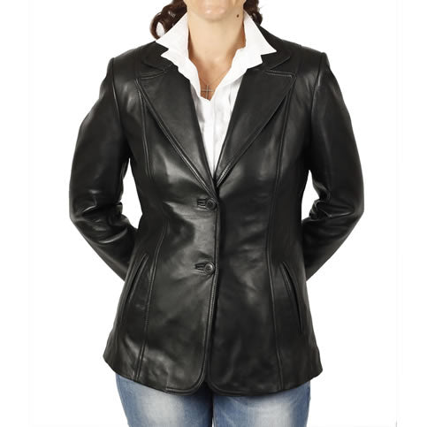 Women Genuine Leather Fashion Coat (Free Home Delivery Within 7 To 10 Days Worldwide)
