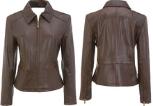 Load image into Gallery viewer, Women Genuine Leather Fashion jacket (Free Home Delivery Within 7 To 10 Days Worldwide)

