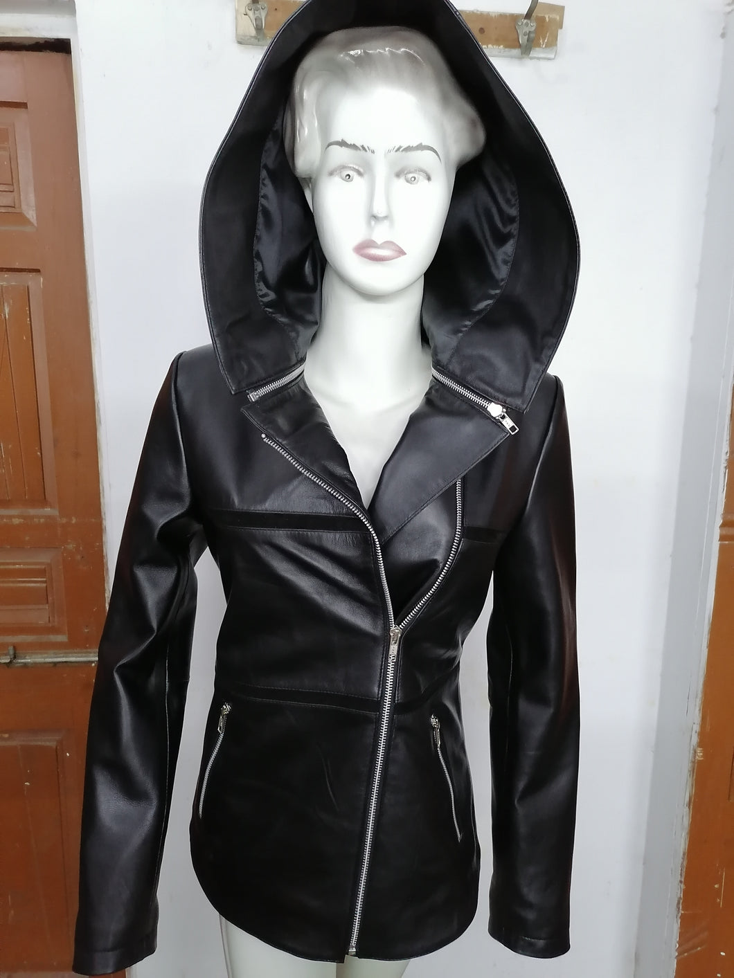 Women Genuine Leather Jacket (Free Home Delivery Within 7 To 10 Days Worldwide)